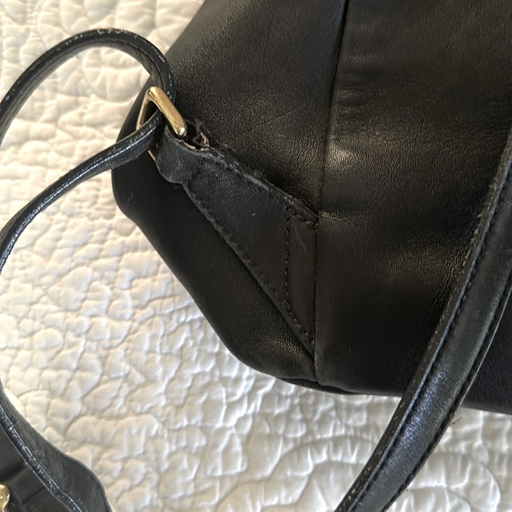 COACH Vintage 90’s Y2K Hampton Legacy Backpack Black - Picture 8 of 11